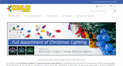 Desktop Screenshot of ezsaleslighting.com